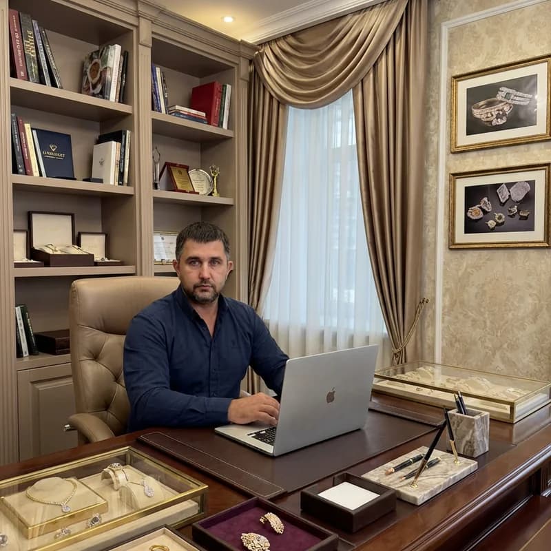 Alexey Kovernikov, founder of Kove Jewelry